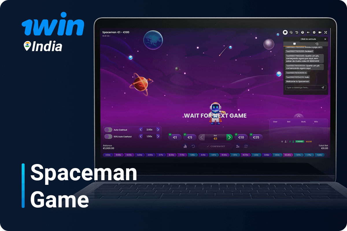 1Win Spaceman Game