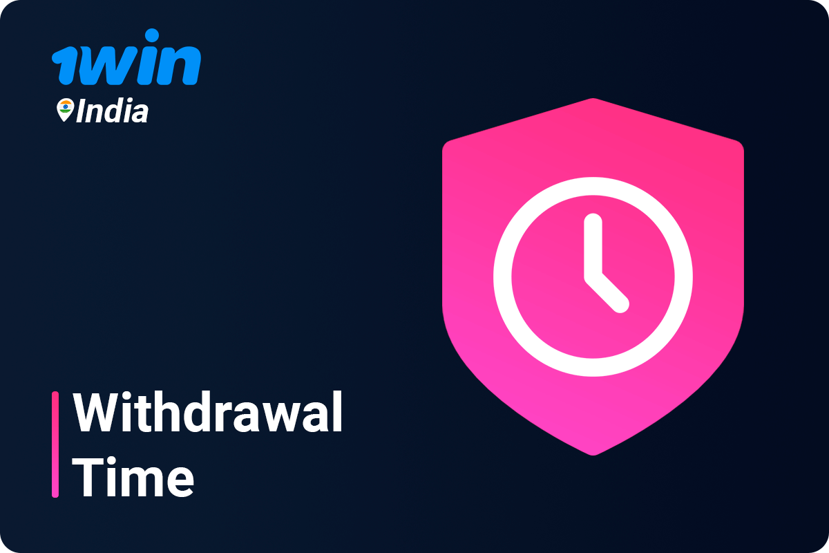 1Win Withdrawal time vary from instant up to 5 working days