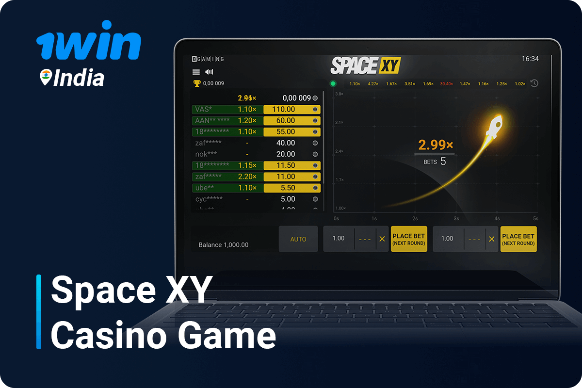 1Win Space XY Casino Game