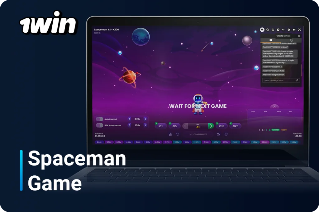 1Win Spaceman Game