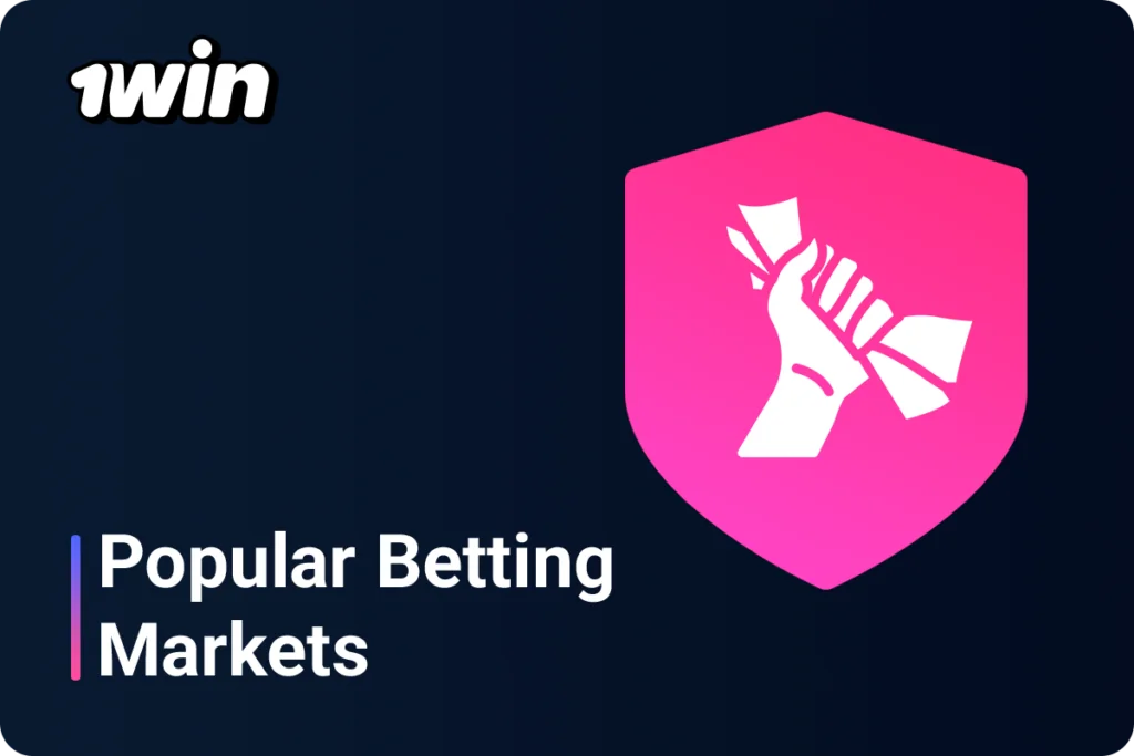 1win players in India can place bets on popular sports