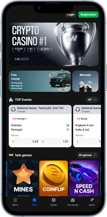 1win app homepage